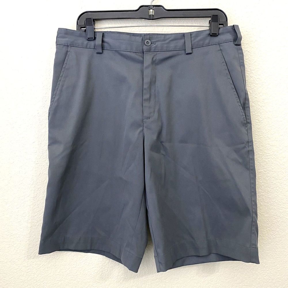 Nike Golf Dri-fit Shorts Mens Size 32 Gray 330239-021 Flex Stretch